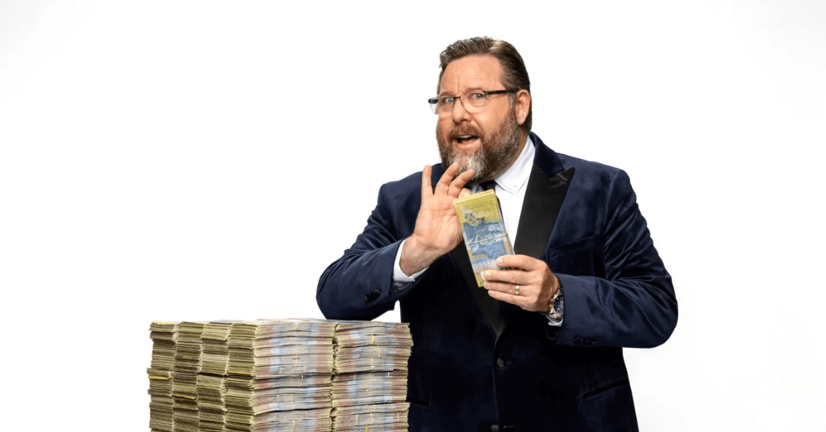 Channel 7 has confirmed Shane Jacobson as host of Caught in the Middle, a new prime-time quiz format created by Talpa Studios and produced in Australia by Eureka Productions in partnership with Talpa. The show places two contestants in the centre of a giant LED arena surrounded by 100 opponents, racing through 15 questions to eliminate rivals before someone reaches the middle and steals the cash jackpot. The series is set to air on Seven in 2026.