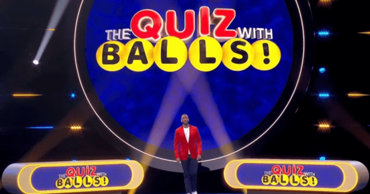 FOX has renewed The Quiz With Balls for Season 2, with Jay Pharoah returning as host. Produced by Eureka Productions and Talpa Studios, the high-stakes quiz format sees two families answer rapid-fire questions on a raised platform above a pool—because wrong answers can trigger a giant ball that knocks players into the water.